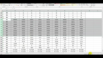 Cài đặt đáp án từ file Excel và in phiếu tô chấm phiếu trên Azota