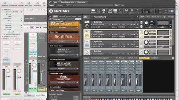 Logic 9: Kontakt 5 Multi-Timbral Automation Tutorial