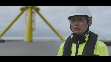 Representatives talk about TetraSpar Offshore Floating Wind Turbine Foundation Demonstrator Project