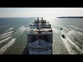 WONDER OF THE SEAS - First sea trial - The biggest cruise ship in the world