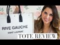 SAINT LAURENT RIVE GAUCHE TOTE REVIEW!! | Pros & Cons