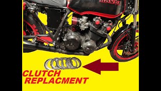 Clutch replacement Honda CB750