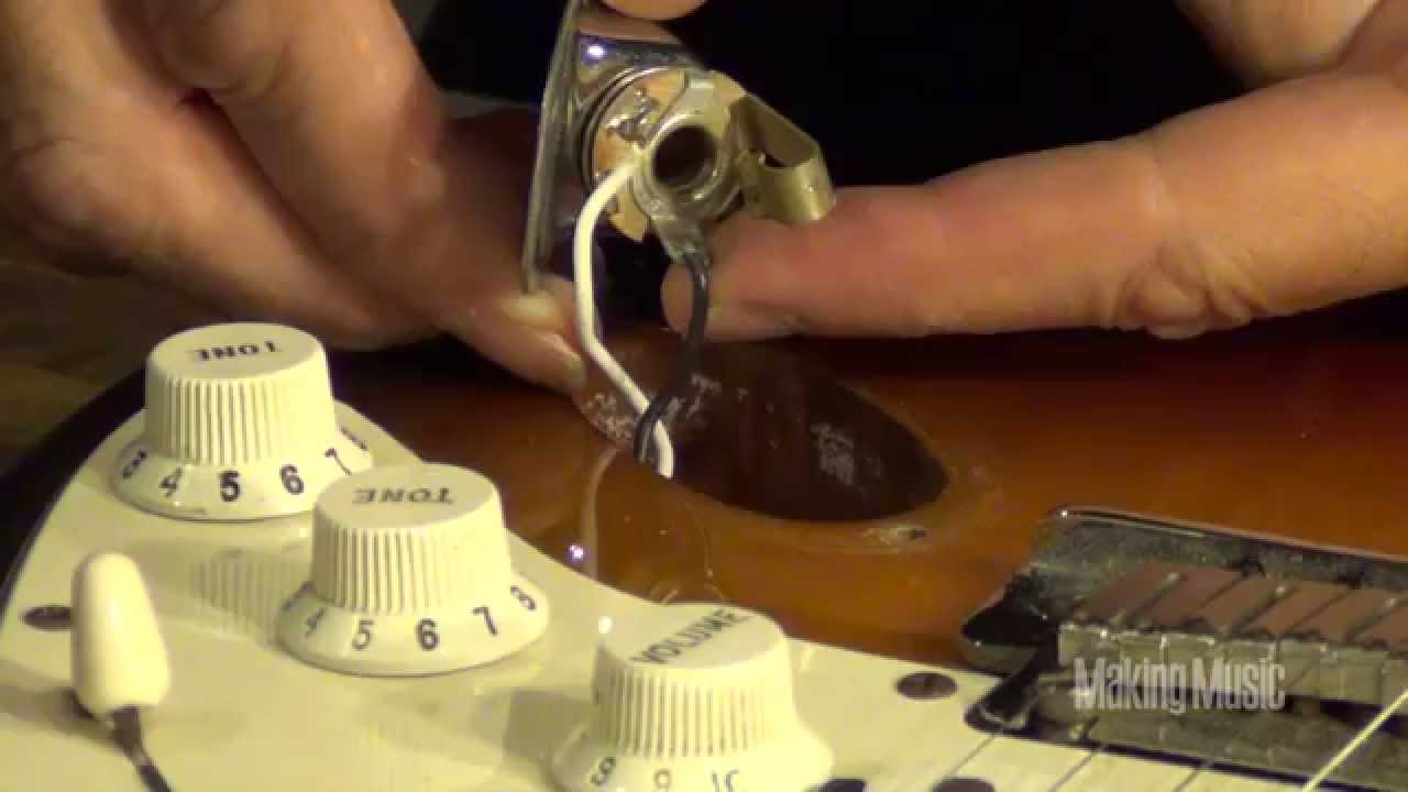 Guitar Jack Repair - YouTube