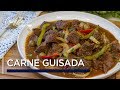 Carne de res guisada  spanish beef stew recipe  chef zee cooks