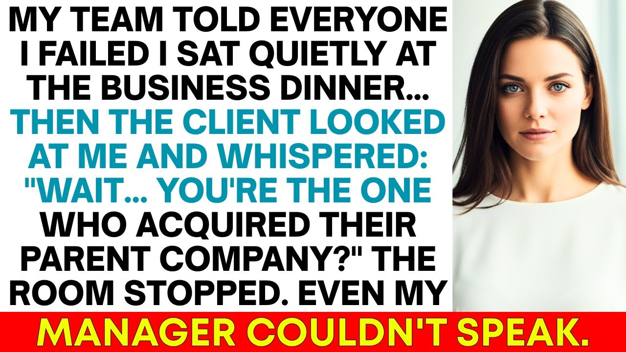 My Team Said I Failed, Then The Client Whispered: 