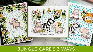 Jungle Cards 3 Ways + Fun Way to Use Jewels!