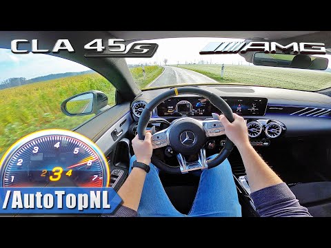 Mercedes AMG CLA 45 S 4Matic+ 421HP POV Test Drive By AutoTopNL