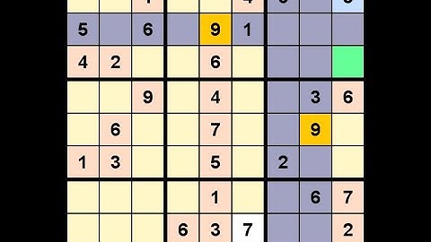 How to Solve The Globe and Mail Sudoku L5 June 5, 2020