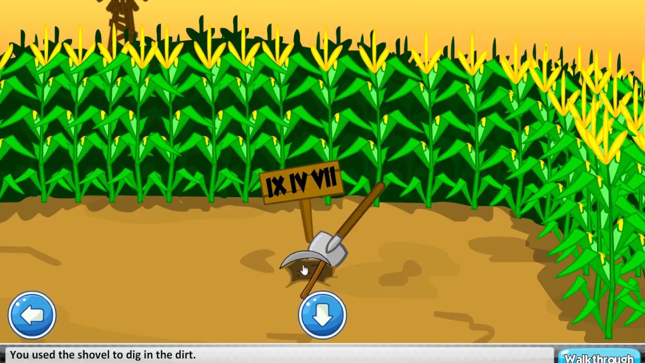 Escape Corn Maze -- Walkthrough - YouTube