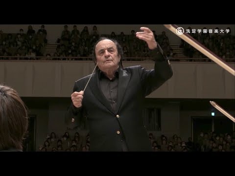 Charles Dutoit Ｘ SENZOKU ＜シャルル・デュトワ Ｘ 洗足学園音楽大学管弦楽団＞