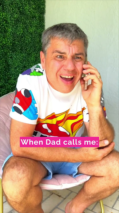 Nastya calls Dad