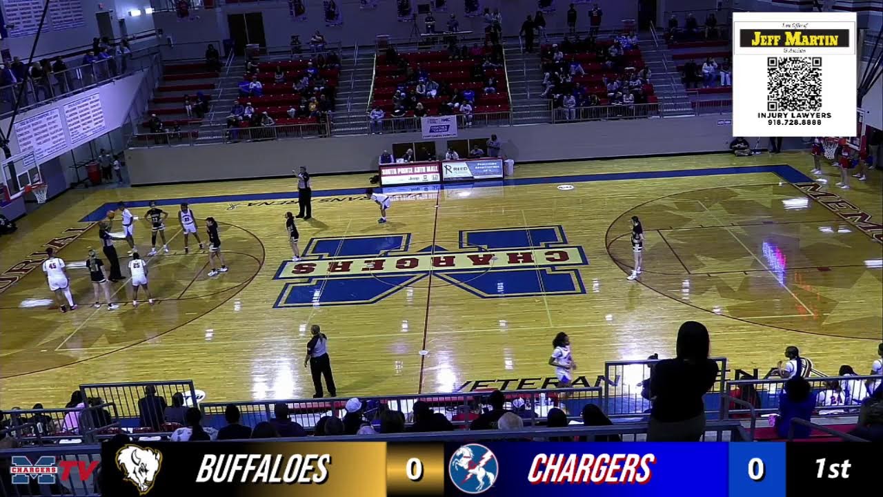 Memorial Chargers Vs McAlester Buffaloes 1/13/2026