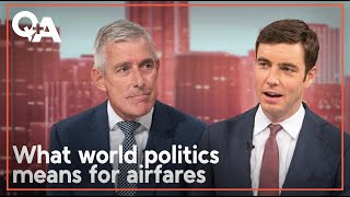 Air New Zealand feeling the weight of geopolitics | Q+A 2024