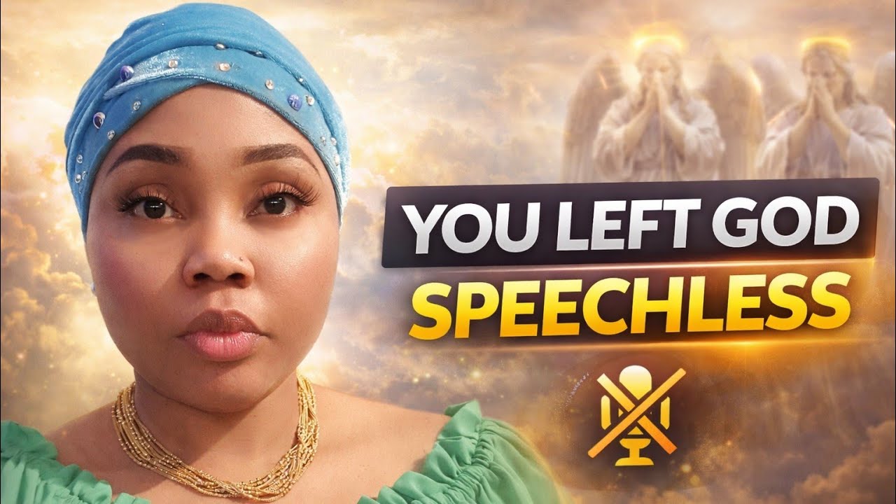 YOUR ATTITUDE LEFT GOD SPEECHLESS.... EVEN THE ANGELS ARE STUNNED! 😨