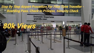 Airport Procedures For First Time Flyers |Step By Step |Boarding Pass|Check in Process|Delhi Airport screenshot 5