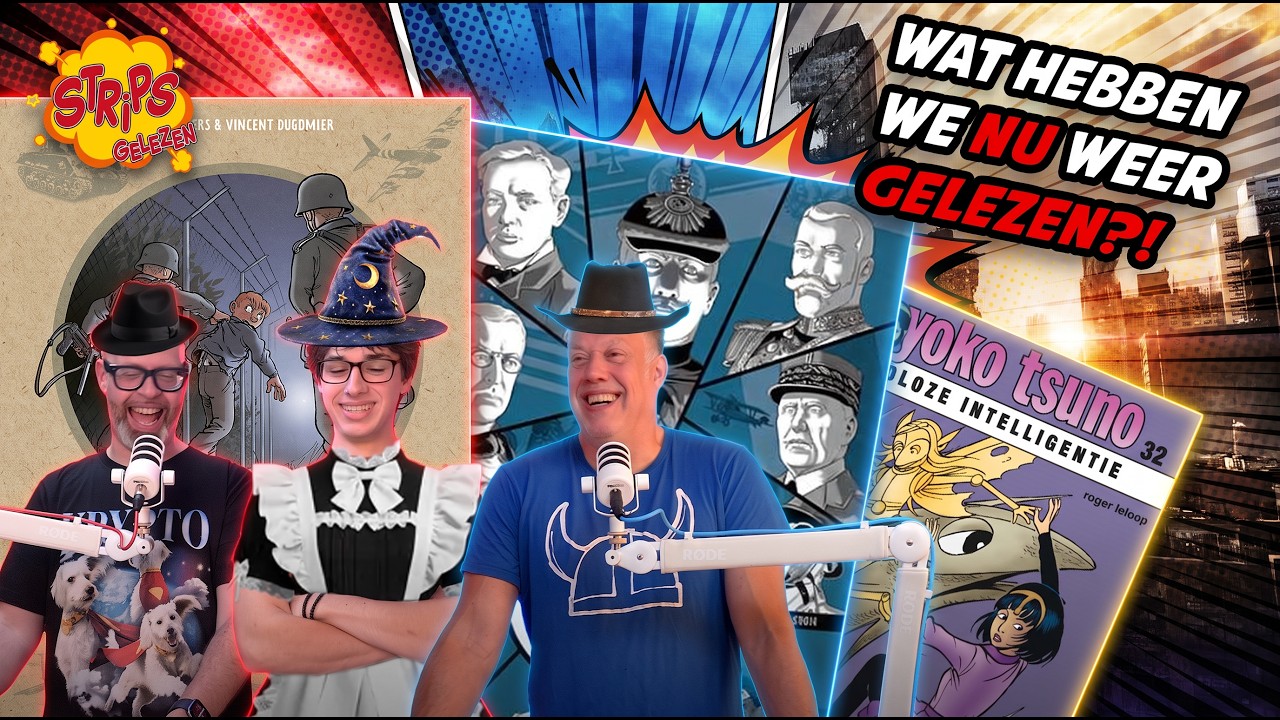 Verse Strips GELEZEN September Oktober 2026 – met Peter, Scott & Jacarrino