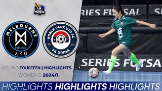 Highlights | Melbourne AKU FC vs Noble Park United FC | Round 14 | 2024/1