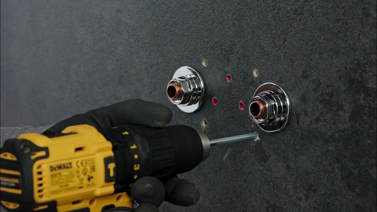 Mira Form Multifit Mixer Shower Single Outlet installation