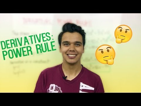 Derivatives: Power Rule