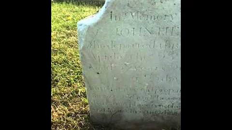 Gravesite of John and Catherine Hess, Middour Farm...