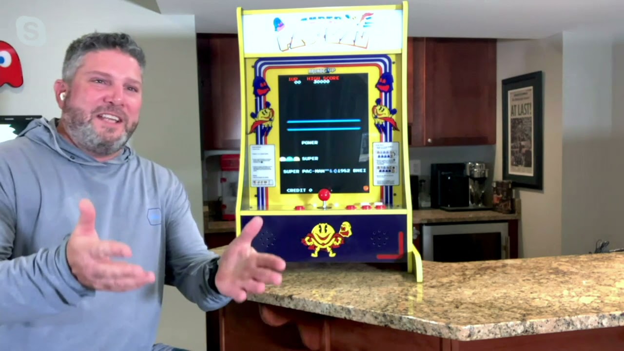 Arcade1Up 10 Game PartyCade Plus Portable Home Arcade Machine on QVC