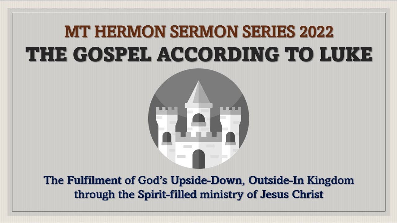 Jesus Set His Face Towards Jerusalem  