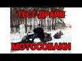 МОТОСОБАКА! Форза 6.5. Первые испытания толкача!!!👍