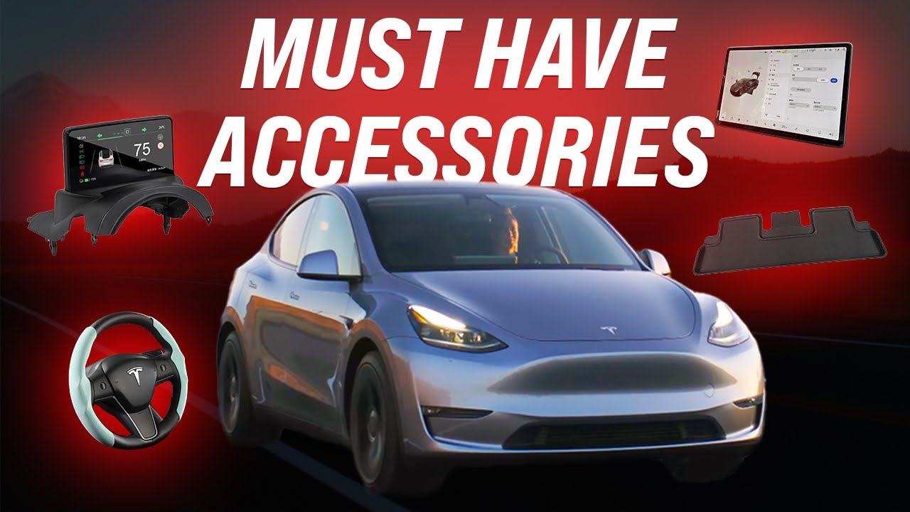 5 MUST HAVE Accessories For Your Tesla Model Y 2023 - YouTube