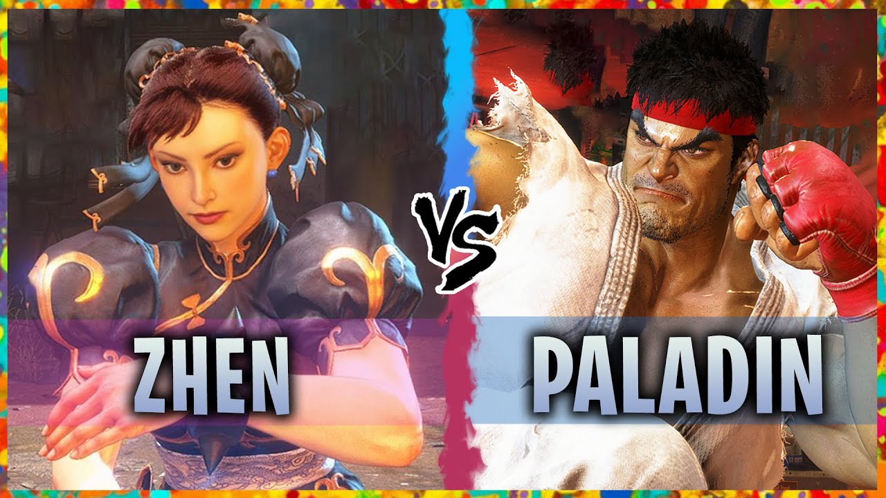 Zhen Ryu SF6 Chun-li ( Zhen ) Vs. Ryu ( Paladin )『 Street Fighter 6 』 - YouTube