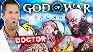 ER Doctor REACTS to GOD OF WAR RAGNAROK Fight Injuries