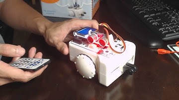 Sparki (Arcbotics) Out-of-Box Demonstration