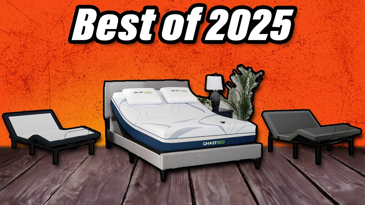 7 Best Adjustable Beds For Seniors - Budget, Zero Gravity, Support, \u0026  Massage!, image size:1280x720