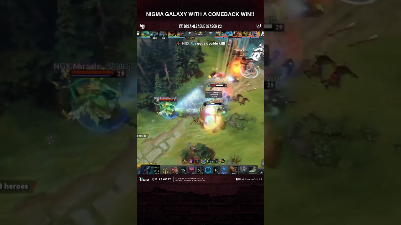 NIGMA GALAXY VS PSG.QUEST - Game 4 - Dreamleague S23 MENA CQ Finals