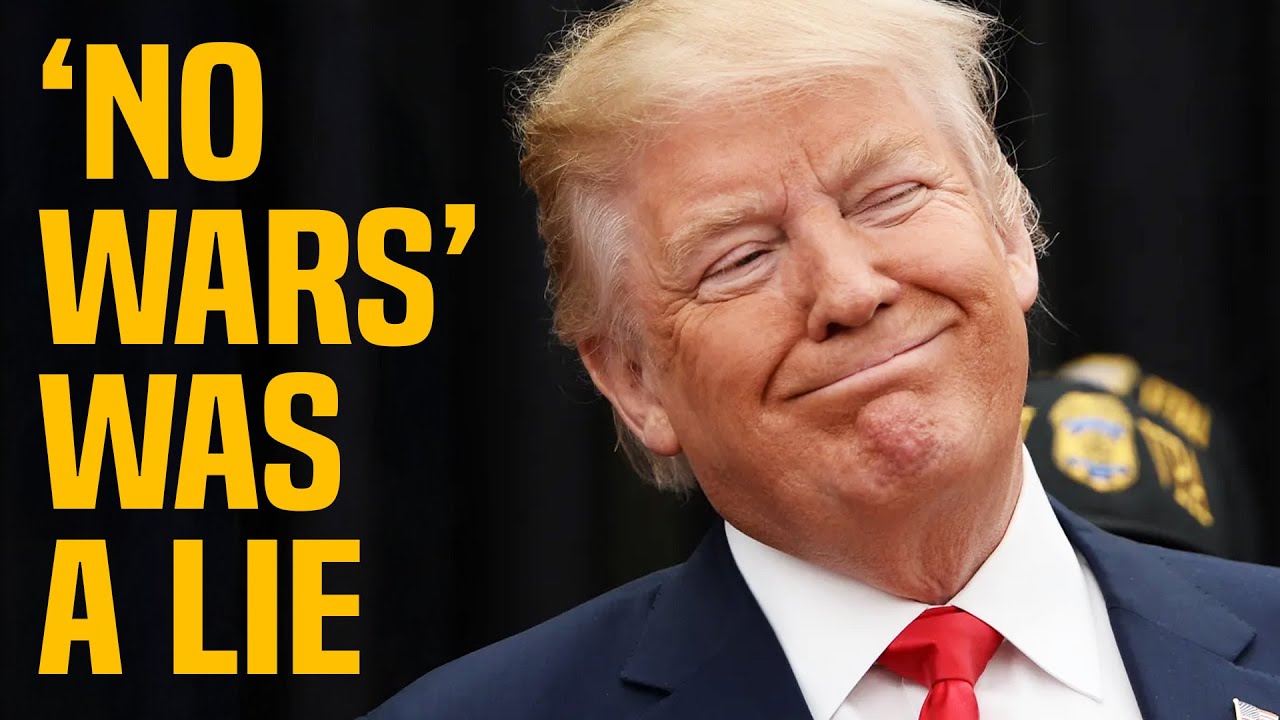 Trump goes from NO NEW WARS to MANY NEW WARS