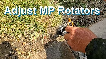 Hunter MP-rotators installeren en afstellen | Stap voor stap