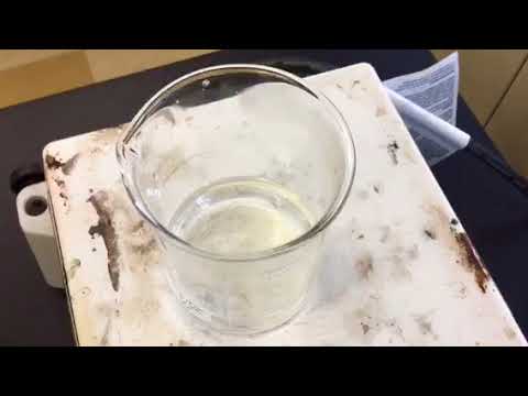 Benzoic Acid in water— Addison Nuttbrock