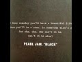 Pearl Jam - Black (Demo)