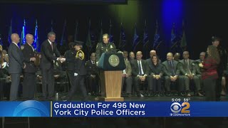 Graduation Held For 496 New NYPD Officers