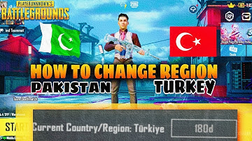 HOW TO CHANGE REGION PAKISTAN TO TURKEY | New Best Trick | PUBG MOBILE