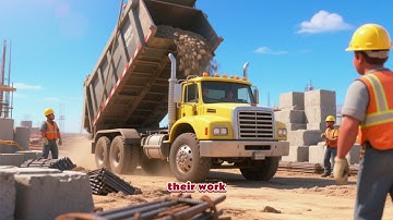 Digger! 🚜 How Construction Vehicles Build Our World | Learning for Kids