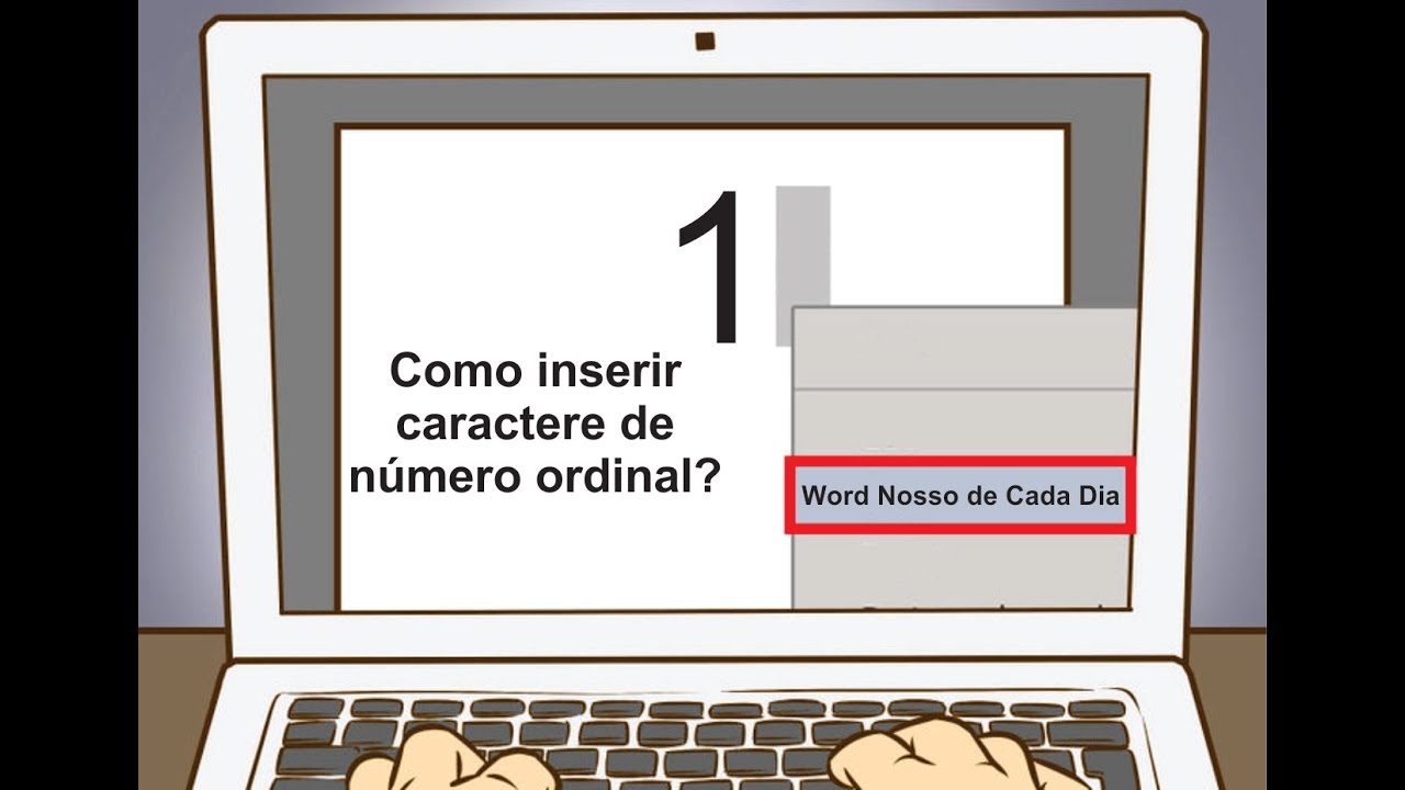 Inserir caractere de número ordinal no Word 