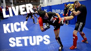 4 Best Liver Kick Setups (Real Time Sparring Footage)