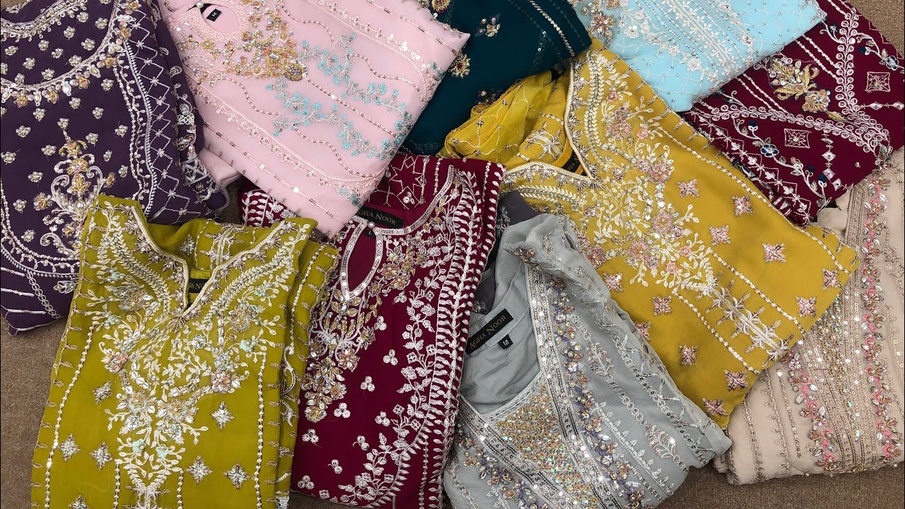 Agahnoor stitch 3piss partywear 2025 💝 | 