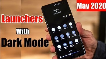 Top 3 Best Android Launchers With Dark Mode [November 2020]🔥🔥