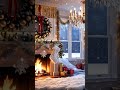 ✨🎷 Festive Jazz Christmas Ambience ✨🌟🎷 Calm Holiday Instrumental Jazz & Fire Crackle ✨🎷