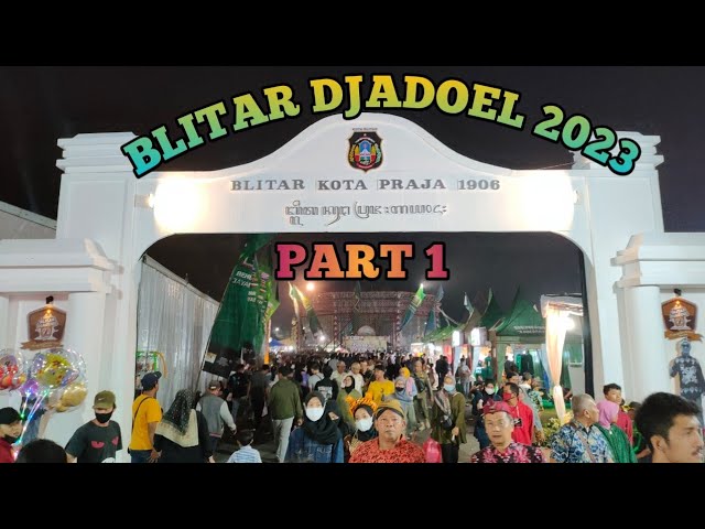 Blitar Djadoel 2023 || Meriah dan Rame banget Pengunjung Blitar jadul kali ini❗ class=