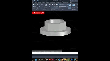 AUTOCAD 3D basic modeling for practice work #23