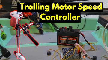 Budget Kayak Trolling Motor install PWM Speed Controller