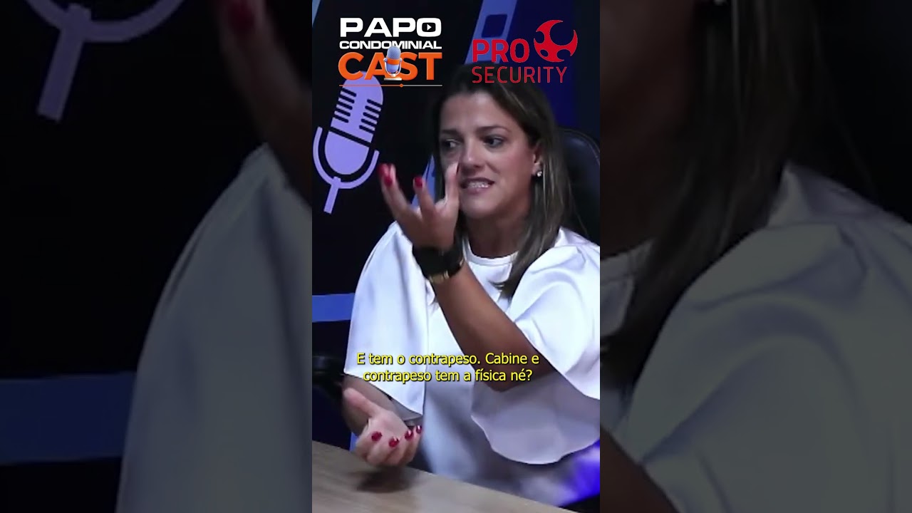 Andreia Nolasco da Atlas Schindler cita precisamos manter a calma em emergência no elevador