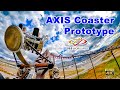 S&amp;S Axis Prototype Roller Coaster On Ride 4K POV S&amp;S Worldwide 2023 10 01